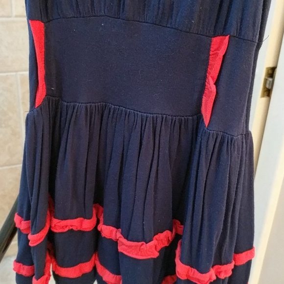 Girls 6 navy & red dress from Beetlejuice London - Picture 5 of 5